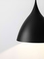 Preview: Nova Luce Pendelleuchte Syntopia 3-flammig 3xE27 Schwarz Metall Ø46cm 9695295