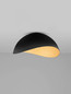 Preview: Nova Luce Deckenleuchte Opsi E27 Schwarz Gold Metall Ø50cm 9695297