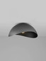 Preview: Nova Luce Deckenleuchte Opsi E27 Dunkelgrau Schwarz Metall Ø50cm 9695299