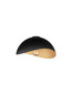 Preview: Nova Luce Deckenleuchte Opsi E27 Schwarz Gold Metall Ø30cm 9695305