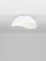 Preview: Nova Luce Deckenleuchte Opsi E27 Weiß Metall Ø30cm 9695306