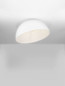 Preview: Nova Luce Deckenleuchte Onia E27 Weiß Metall Ø50cm 9695309
