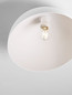 Preview: Nova Luce Deckenleuchte Onia E27 Weiß Metall Ø40cm 9695312