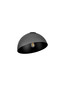 Preview: Nova Luce Deckenleuchte Onia E27 Dunkelgrau Schwarz Metall Ø30cm 9695316