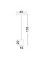 Preview: Nova Luce LED Stehleuchte Ophelia 27W warmweiss 3000K Weiß Holz Metall 135cm 9695325