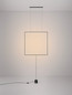 Preview: Nova Luce LED Pendelleuchte Dahlia 32W warmweiss 3000K Schwarz Aluminium 82x10cm 9695501
