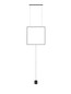 Preview: Nova Luce LED Pendelleuchte Dahlia 25W warmweiss 3000K Schwarz Aluminium 62x10cm 9695502