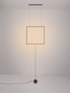 Preview: Nova Luce LED Pendelleuchte Dahlia 25W warmweiss 3000K Schwarz Aluminium 62x10cm 9695502