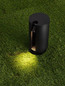 Preview: Nova Luce LED Sockelleuchte Taglio schwenkbar 3W warmweiss 3000K IP65 salzwasserfest Schwarz Aluminium 24cm 9695505