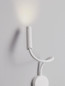 Preview: Nova Luce LED Wandleuchte Sonica 6W warmweiss 3000K Weiß Aluminium Ø8,5cm 9701621