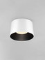 Preview: Nova Luce LED Deckenleuchte Atil 35W warmweiss 3000K Weiß Schwarz Aluminium Ø50cm 9870012