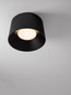 Preview: Nova Luce LED Deckenleuchte Atil 35W warmweiss 3000K Schwarz Aluminium Ø50cm 9870013