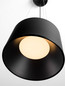 Preview: Nova Luce LED Pendelleuchte Atil 24W warmweiss 3000K Schwarz Aluminium Ø35cm 9870015
