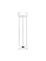 Preview: Nova Luce LED Pendelleuchte Afi dimmbar 24W warmweiss 3000K Bewegungsmelder Weiß Stahl Aluminium Ø20cm 9870017
