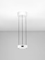 Preview: Nova Luce LED Pendelleuchte Afi dimmbar 24W warmweiss 3000K Bewegungsmelder Weiß Stahl Aluminium Ø20cm 9870017