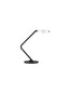 Preview: Nova Luce LED Tischleuchte Afi schwenkbar dimmbar 23W warmweiss 3000K Bewegungsmelder Weiß Stahl Aluminium Ø25cm 9870019