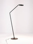 Preview: Nova Luce LED Stehleuchte Afi schwenkbar dimmbar 23W warmweiss 3000K Bewegungsmelder Schwarz Stahl Aluminium 170cm 9870021
