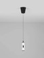 Preview: Nova Luce LED Pendelleuchte Holm dimmbar 12W warmweiss 3000K Bewegungsmelder Weiß Stahl Aluminium Ø13cm 9870023