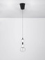 Preview: Nova Luce LED Pendelleuchte Chronos dimmbar 11W warmweiss 3000K Bewegungsmelder Weiß Aluminium Ø13cm 9870025