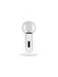 Preview: Nova Luce LED Tischleuchte Chronos dimmbar 11W warmweiss 3000K Bewegungsmelder Weiß Stahl Aluminium Ø15cm 9870027