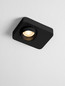 Preview: Nova Luce LED Deckenleuchte Kedros 9W warmweiss 3000K Schwarz Stahl Aluminium 14x11cm 9870028