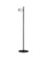 Preview: Nova Luce LED Stehleuchte Kedros schwenkbar dimmbar 9W warmweiss 3000K Weiß Stahl Aluminium 131cm 9870035
