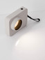 Preview: Nova Luce LED Tischleuchte Kedros dimmbar 3W warmweiss 3000K Beige Stahl Aluminium 14x11cm 9870038