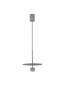 Preview: Nova Luce LED Pendelleuchte Edem 8W warmweiss 3000K Blaugrau Stahl Aluminium Ø30cm 9870046