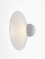 Preview: Nova Luce LED Wandleuchte Edem 9W warmweiss 3000K Beige Stahl Aluminium Ø25cm 9870050