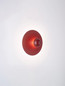 Preview: Nova Luce LED Wandleuchte Edem 9W warmweiss 3000K Rot Stahl Aluminium Ø25cm 9870052