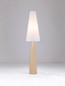 Preview: Nova Luce Stehleuchte Mizu E27 Creme Weiß Gips 130cm 9919103