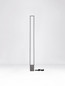 Preview: Nova Luce LED Stehleuchte Lithos 26W warmweiss 3000K Schwarz Anthrazit Beton 161cm 9919105