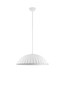 Preview: Nova Luce Pendelleuchte Ammos E27 Weiß Beton Ø50cm 9919114