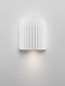 Preview: Nova Luce Wandleuchte Ammos GU10 Weiß Gips 16,5x12cm 9919116