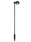 Preview: Nova Luce LED Wegeleuchte Dyol drehbar 7W warmweiss 3000K IP65 salzwasserfest Schwarz Aluminium 102cm 9923400