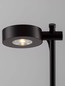 Preview: Nova Luce LED Wegeleuchte Dyol drehbar 7W warmweiss 3000K IP65 salzwasserfest Schwarz Aluminium 102cm 9923400