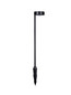 Preview: Nova Luce LED Wegeleuchte Dyol 7W warmweiss 3000K IP65 salzwasserfest Schwarz Aluminium 63cm 9923401