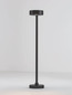 Preview: Nova Luce LED Wegeleuchte Dyol 7W warmweiss 3000K IP65 salzwasserfest Schwarz Aluminium 63cm 9923401
