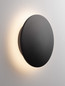 Preview: Nova Luce LED Außen-Wandleuchte Copper 16W warmweiss 3000K IP65 salzwasserfest Schwarz Aluminium Ø30cm 9923418