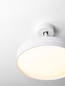 Preview: Nova Luce LED Deckenventilator Nevma 36W CCT warm-/neutral-/tageslichtweiss 3000/4000/6500K Weiß Metall Ø107cm 9952378