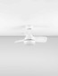 Preview: Nova Luce LED Deckenventilator Nerina 18W Weiß Metall Ø76cm 9952379