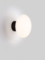 Preview: Nova Luce LED Außen-Deckenleuchte Ali 6W warmweiss 3000K IP65 salzwasserfest Anthrazit Aluminium Ø17,5cm 9971456