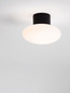 Preview: Nova Luce LED Außen-Deckenleuchte Ali 6W warmweiss 3000K IP65 salzwasserfest Anthrazit Aluminium Ø17,5cm 9971456