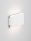 Preview: Nova Luce LED Außen-Wandleuchte Artu 10W warmweiss 3000K IP65 Weiß Aluminium 17,5x9,5cm 9971461