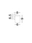 Preview: Nova Luce LED Außen-Wandleuchte Jackie 3W warmweiss 3000K IP65 salzwasserfest Anthrazit Aluminium Ø6cm 9971462