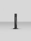 Preview: Nova Luce LED Wegeleuchte Nooi 6W warmweiss 3000K IP65 salzwasserfest Anthrazit Aluminium 30cm 9971466
