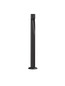 Preview: Nova Luce LED Wegeleuchte Nooi 6W warmweiss 3000K IP65 salzwasserfest Anthrazit Aluminium 60cm 9971467