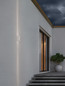 Preview: Nova Luce LED Außen-Wandleuchte Elio 6W warmweiss 3000K IP65 salzwasserfest Weiß Aluminium 13x7cm 9971471