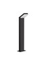 Preview: Nova Luce LED Wegeleuchte Farge 12W warmweiss 3000K IP65 salzwasserfest Anthrazit Aluminium 76cm 9971478