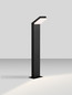 Preview: Nova Luce LED Wegeleuchte Farge 12W warmweiss 3000K IP65 salzwasserfest Anthrazit Aluminium 76cm 9971478